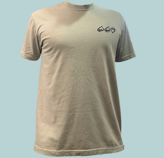 T-Shirt | Light Green | 'Writing's On the Wall'